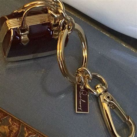 real real Burberry keychain